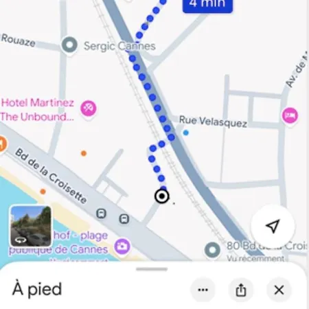شقة Ideally Located Between The Sea And Rue D'antibes
